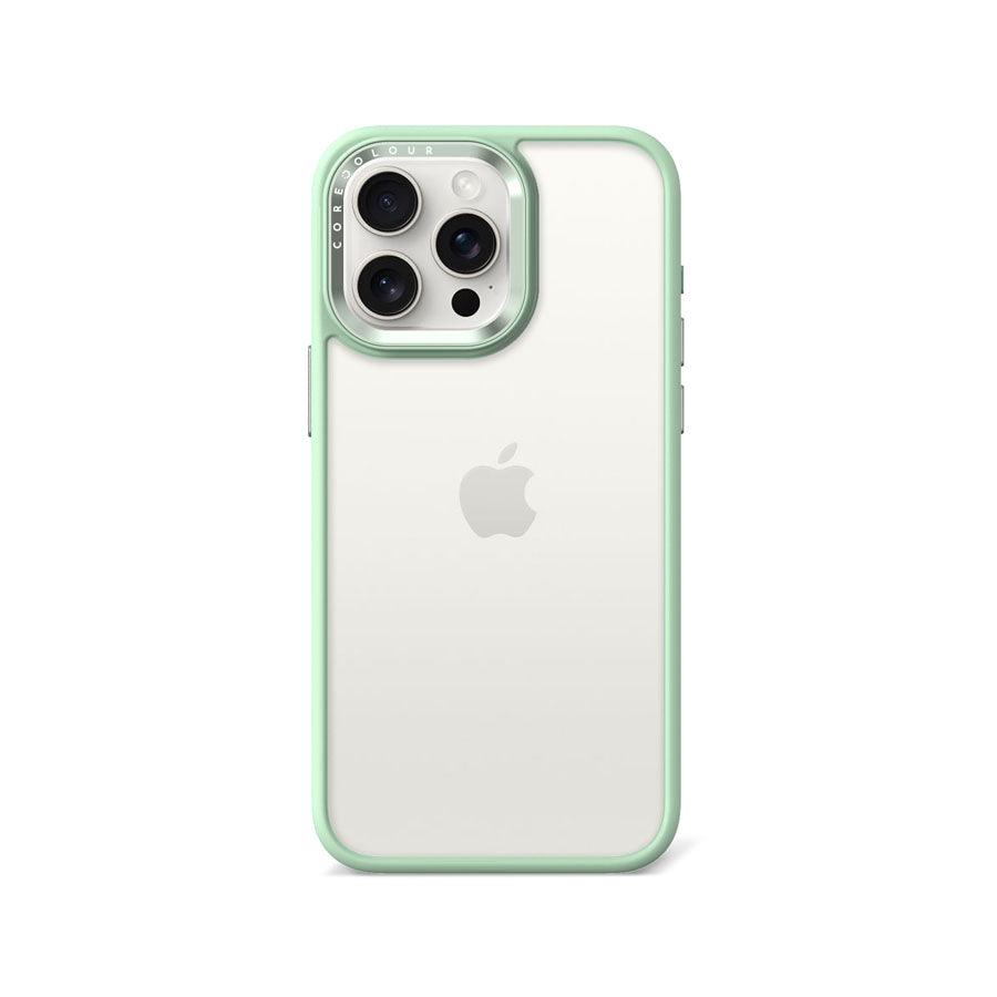 iPhone 15 Pro Max Hint of Mint Clear Phone Case - CORECOLOUR