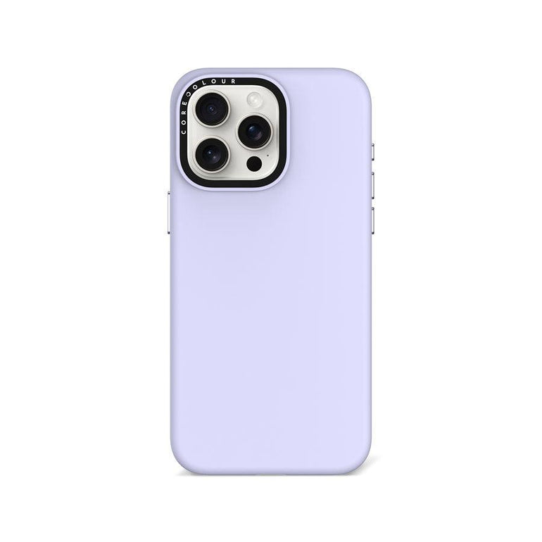 iPhone 15 Pro Max Lady Lavender Silicone Phone Case Magsafe Compatible