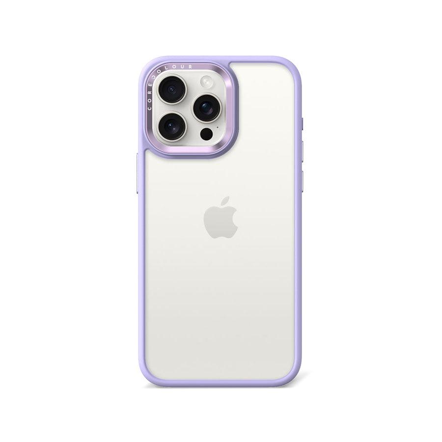 iPhone 15 Pro Max Lavender Hush Clear Phone Case