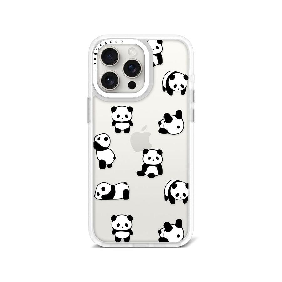 iPhone 15 Pro Max Moving Panda Phone Case - CORECOLOUR