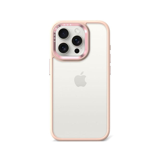 iPhone 15 Pro Max Pink Lemonade Clear Phone Case