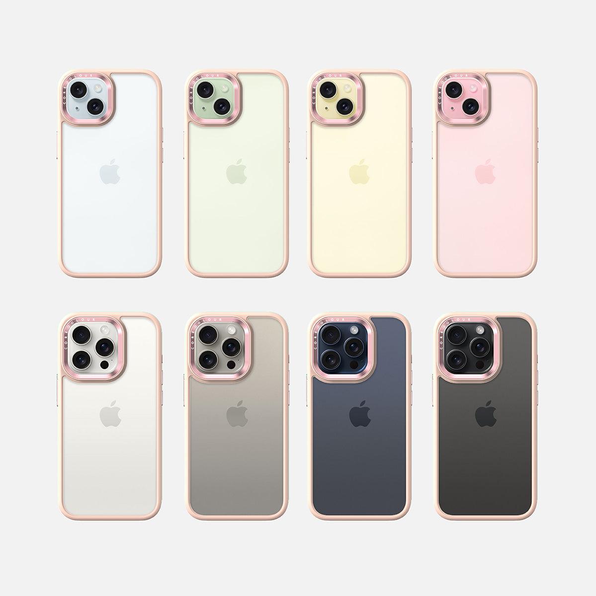 iPhone 15 Pro Max Pink Lemonade Clear Phone Case - CORECOLOUR