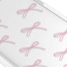 iPhone 15 Pro Max Pink Ribbon Minimal Line Phone Case - CORECOLOUR