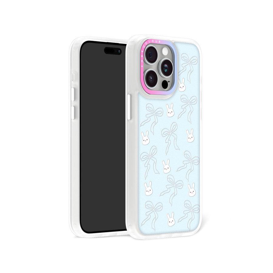 iPhone 15 Pro Max Rabbit and Ribbon Phone Case - CORECOLOUR