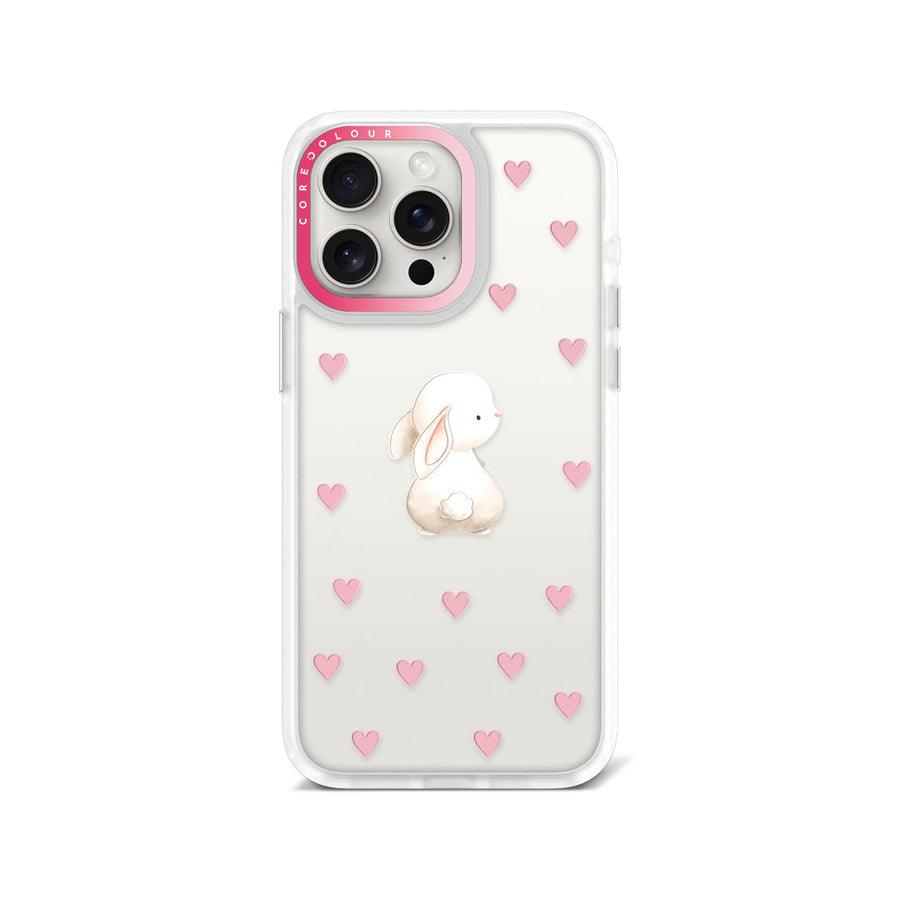 iPhone 15 Pro Max Rabbit Heart Phone Case - CORECOLOUR