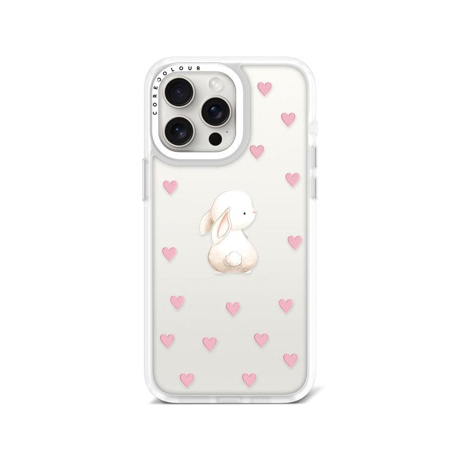 iPhone 15 Pro Max Rabbit Heart Phone Case - CORECOLOUR