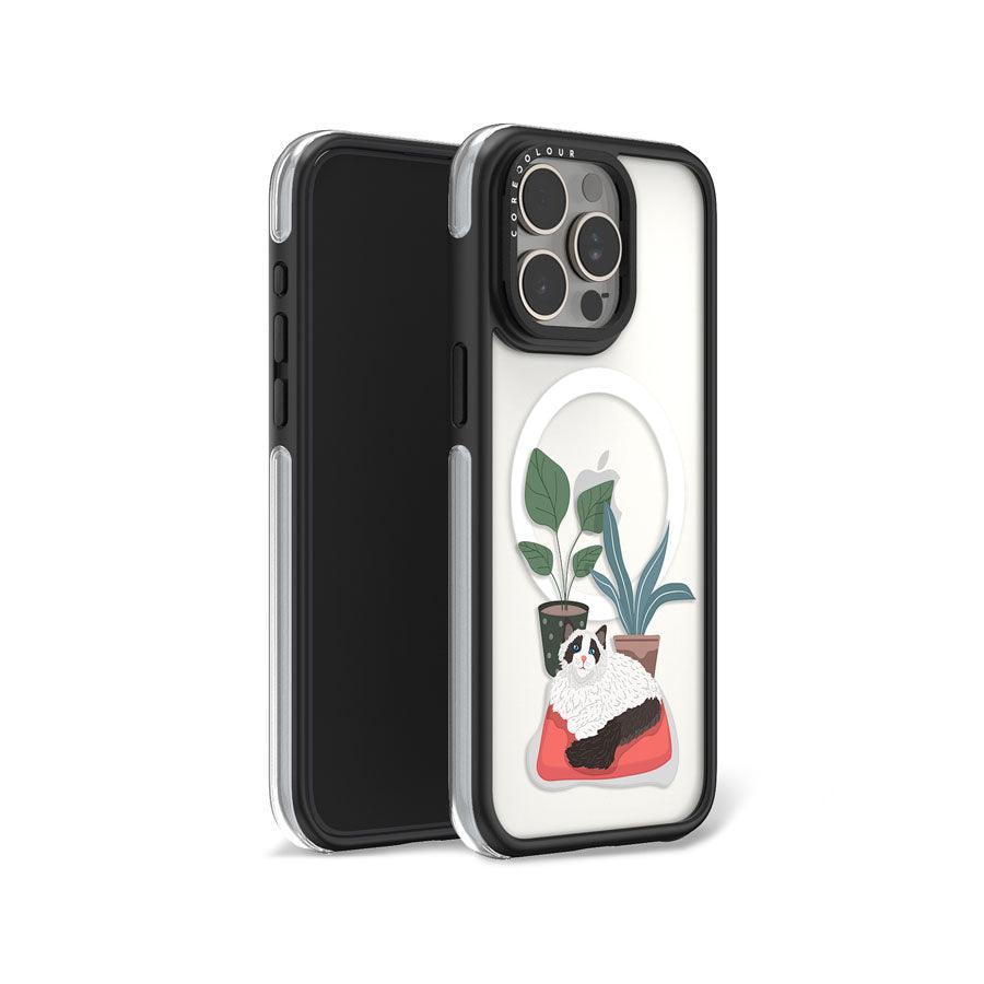 iPhone 15 Pro Max Ragdoll Cat Ring Kickstand Case MagSafe Compatible - CORECOLOUR