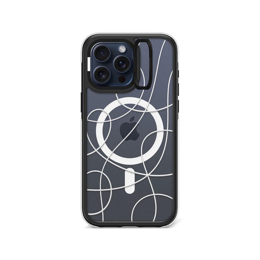 iPhone 15 Pro Max Seeing Squiggles Ring Kickstand Case MagSafe Compatible - CORECOLOUR