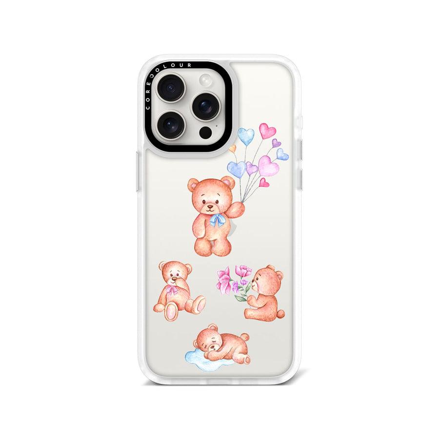 iPhone 15 Pro Max Teddy Bear Friends Phone Case - CORECOLOUR