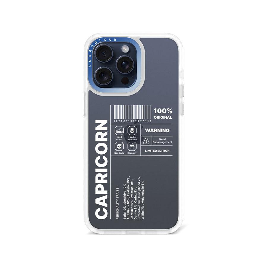 iPhone 15 Pro Max Warning Capricorn Phone Case - CORECOLOUR