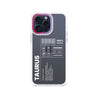iPhone 15 Pro Max Warning! Taurus Phone Case - CORECOLOUR