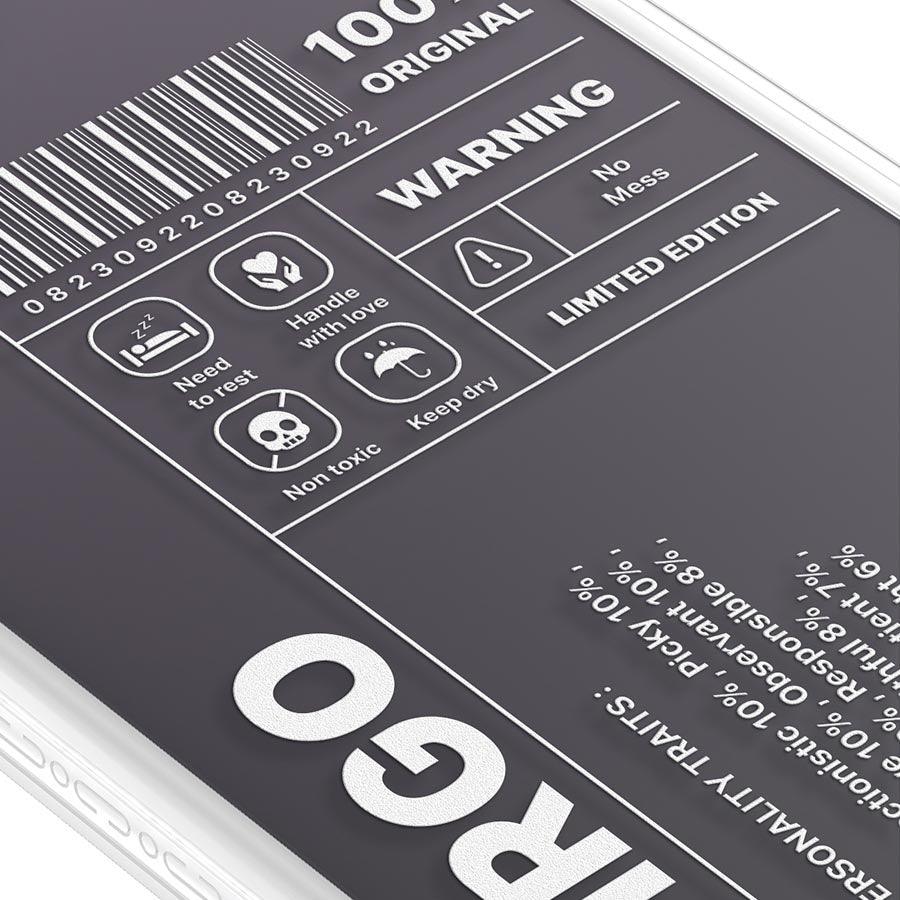 iPhone 15 Pro Max Warning Virgo Ring Kickstand Case MagSafe Compatible - CORECOLOUR