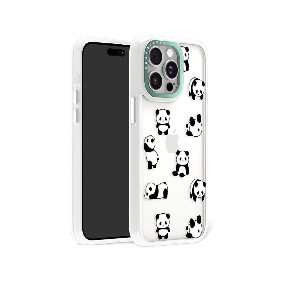 iPhone 15 Pro Moving Panda Phone Case - CORECOLOUR
