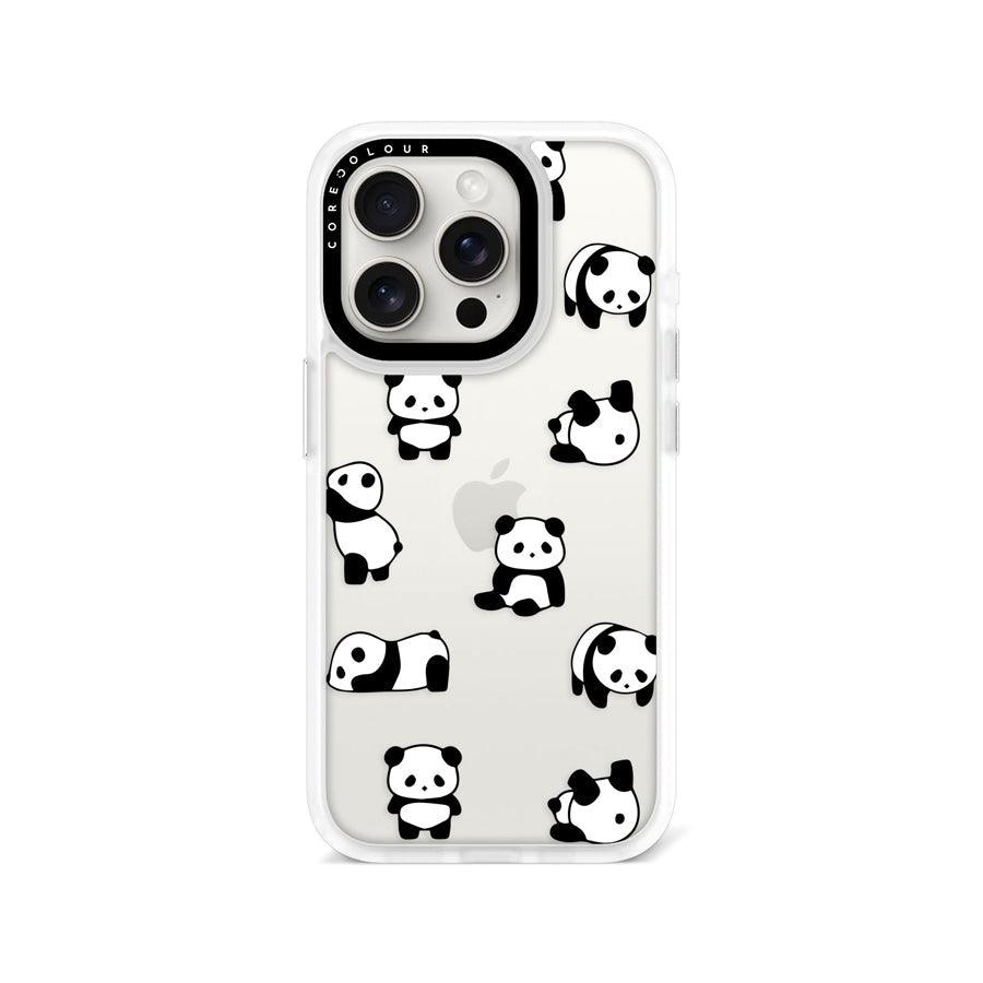 iPhone 15 Pro Moving Panda Phone Case - CORECOLOUR
