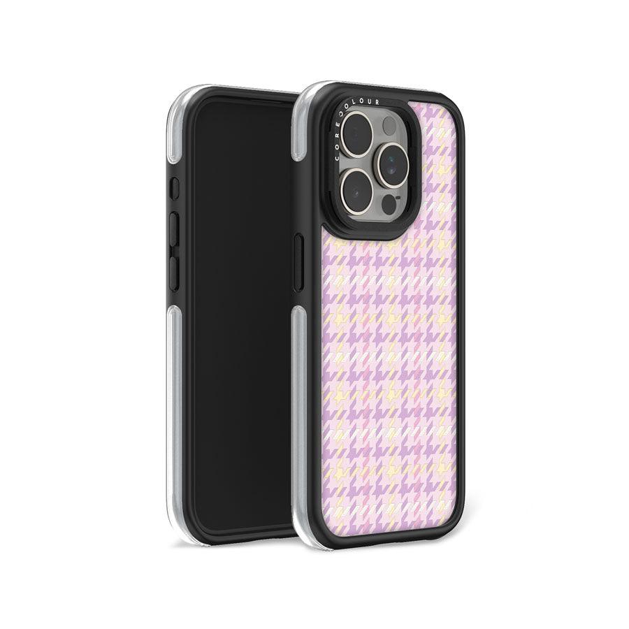 iPhone 15 Pro Pink Illusion Ring Kickstand Case MagSafe Compatible - CORECOLOUR