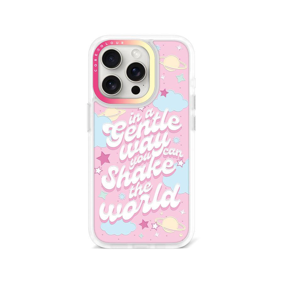 iPhone 15 Pro Shake The World Phone Case - CORECOLOUR
