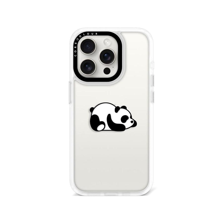 iPhone 15 Pro Sketching Panda Phone Case - CORECOLOUR
