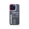iPhone 15 Pro Warning Aquarius Phone Case - CORECOLOUR