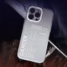 iPhone 15 Pro Warning Cancer Phone Case - CORECOLOUR