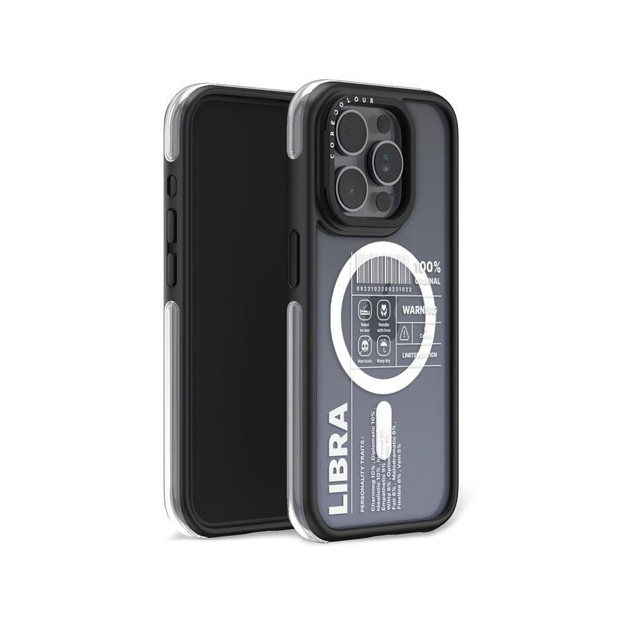 iPhone 15 Pro Warning Libra Ring Kickstand Case MagSafe Compatible - CORECOLOUR