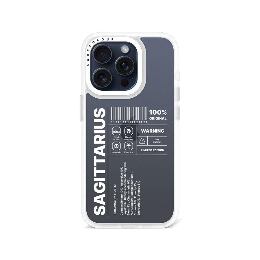 iPhone 15 Pro Warning Sagittarius Phone Case - CORECOLOUR