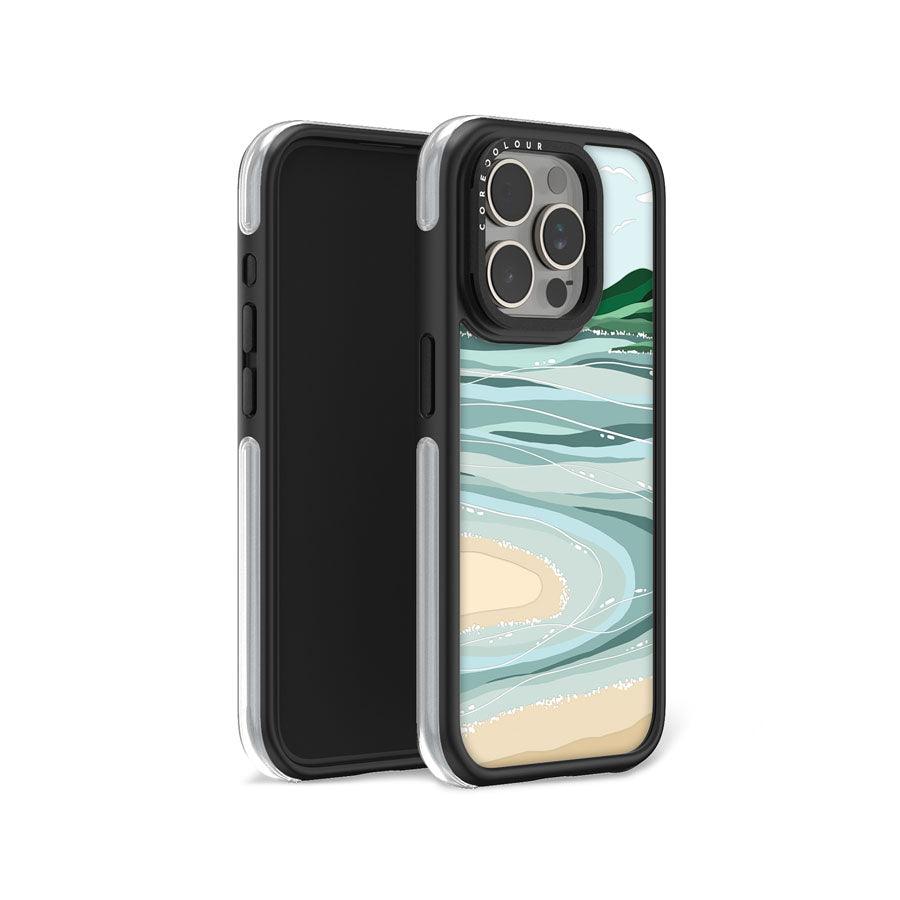 iPhone 15 Pro Whitehaven Beach Ring Kickstand Case MagSafe Compatible - CORECOLOUR