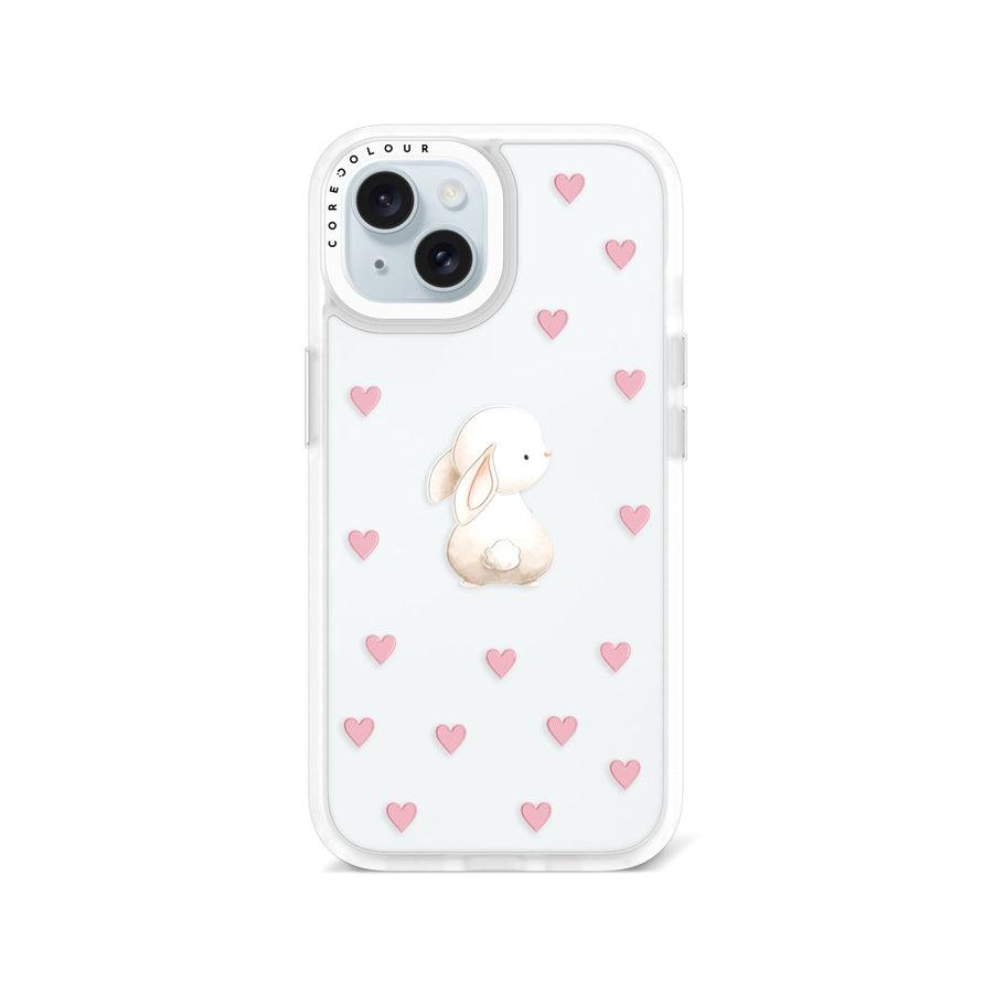 iPhone 15 Rabbit Heart Phone Case - CORECOLOUR