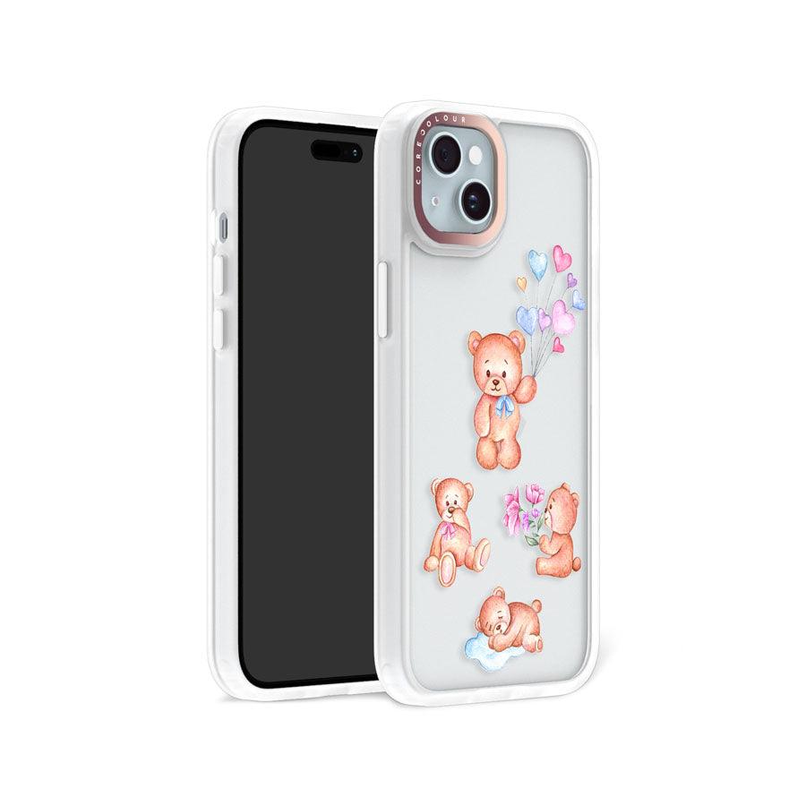 iPhone 15 Teddy Bear Friends Phone Case - CORECOLOUR