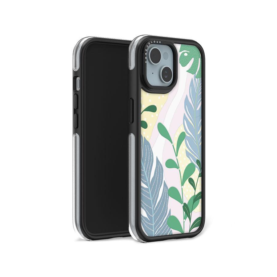 iPhone 15 Tropical Summer I Ring Kickstand Case MagSafe Compatible - CORECOLOUR