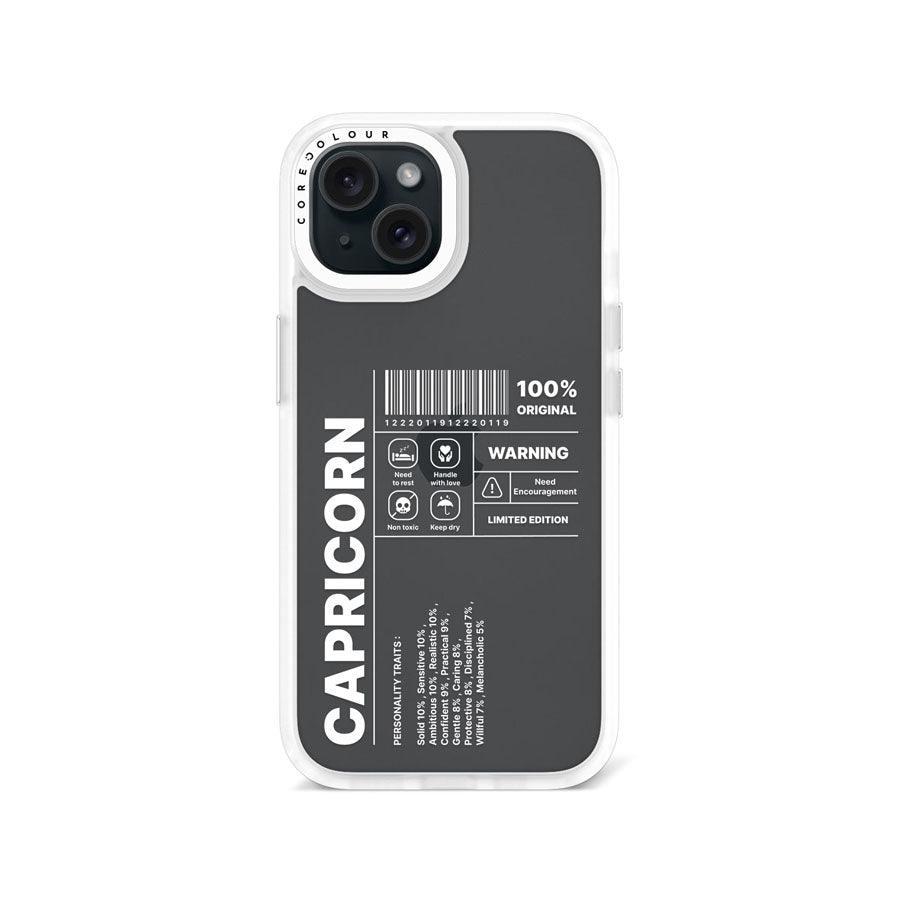 iPhone 15 Warning Capricorn Phone Case - CORECOLOUR