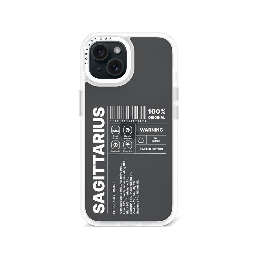 iPhone 15 Warning Sagittarius Phone Case - CORECOLOUR