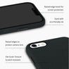 iPhone 7 Black Premium Leather Phone Case - CORECOLOUR