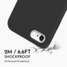 iPhone 7 Dark Darcy Silicone Phone Case - CORECOLOUR