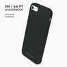 iPhone 8 Black Premium Leather Phone Case - CORECOLOUR