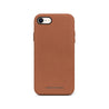 iPhone 8 Brown Premium Leather Phone Case - CORECOLOUR