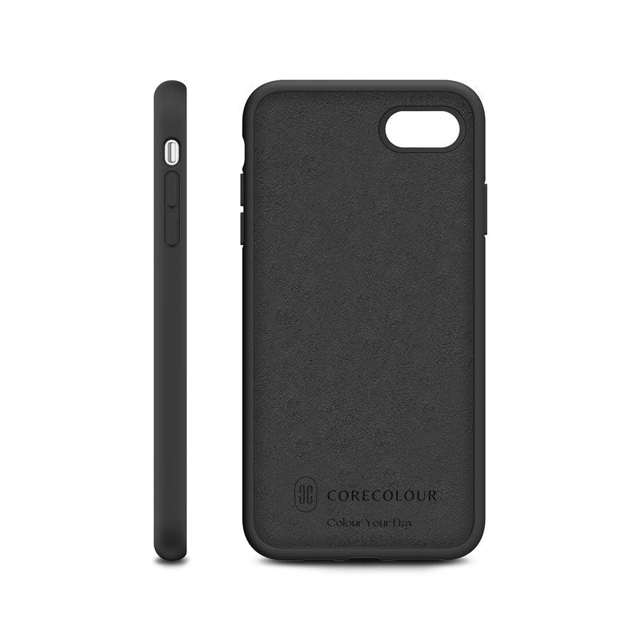 iPhone SE 2020 Dark Darcy Silicone Phone Case - CORECOLOUR