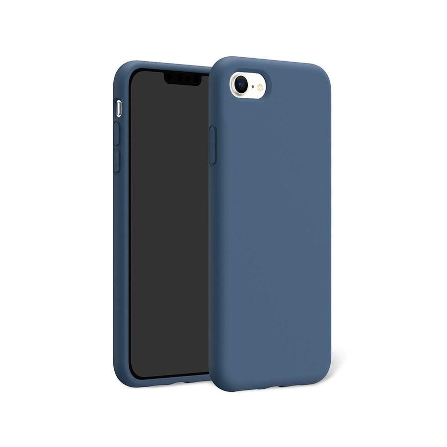 iPhone SE 2020 Dear Cerulean Silicone Phone Case - CORECOLOUR