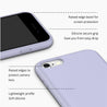 iPhone SE 2020 Lady Lavender Silicone Phone Case - CORECOLOUR