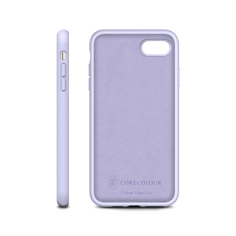 iPhone SE 2020 Lady Lavender Silicone Phone Case - CORECOLOUR