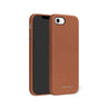 iPhone SE 2022 Brown Premium Leather Phone Case - CORECOLOUR