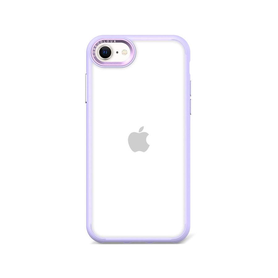 iPhone SE 2022 Lavender Hush Clear Phone Case - CORECOLOUR