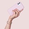 iPhone SE 2022 Pink Ballerina Silicone Phone Case - CORECOLOUR