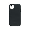 iPhone XR Black Premium Leather Phone Case - CORECOLOUR