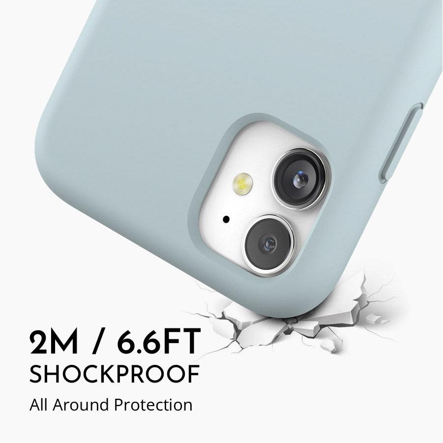 iPhone XR Blue Beauty Silicone Phone Case - CORECOLOUR