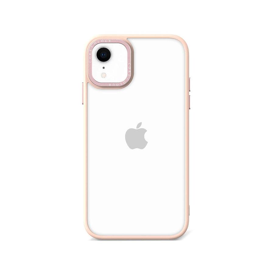 iPhone XR Pink Lemonade Clear Phone Case - CORECOLOUR