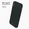 iPhone XS Black Premium Leather Phone Case - CORECOLOUR