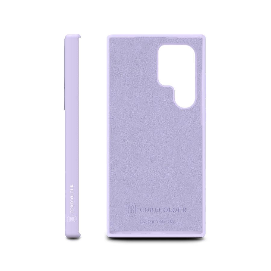 Samsung Galaxy S23 Ultra Lady Lavender Silicone Phone Case - CORECOLOUR