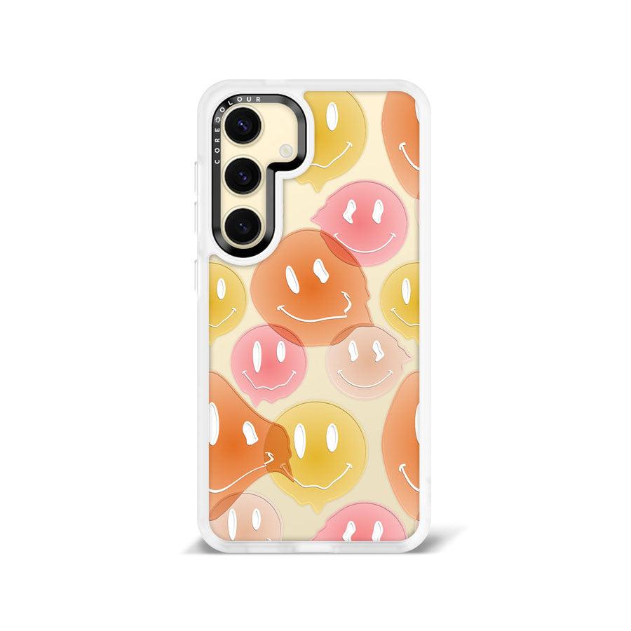 Samsung Galaxy S24 Melting Smile Clear Matte Printed Case - CORECOLOUR