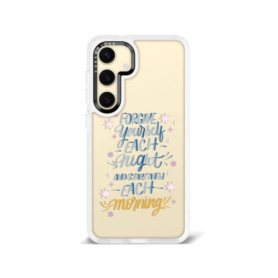 Samsung Galaxy S24 Start New Each Morning Phone Case - CORECOLOUR