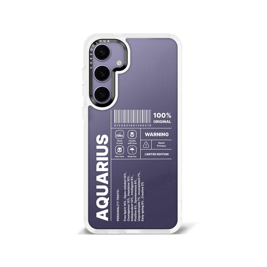 Samsung Galaxy S24+ Warning Aquarius Phone Case - CORECOLOUR